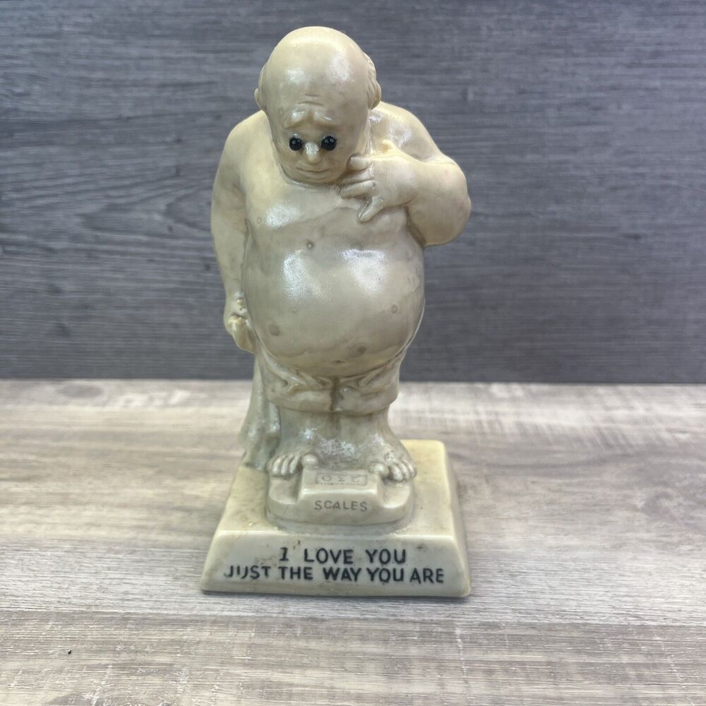 I Love You Just The Way You Are R & W Berries Company Figure Vintage 70s USA